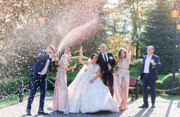 Alquilar un autobús para una boda